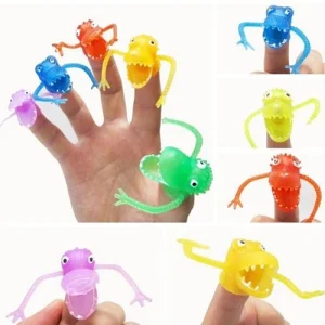Finger Puppet Toys Role Play Cartoon Animal Educational For Kids Gift