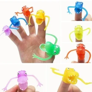 Finger Puppet Toys Role Play Cartoon Animal Educational For Kids Gift.